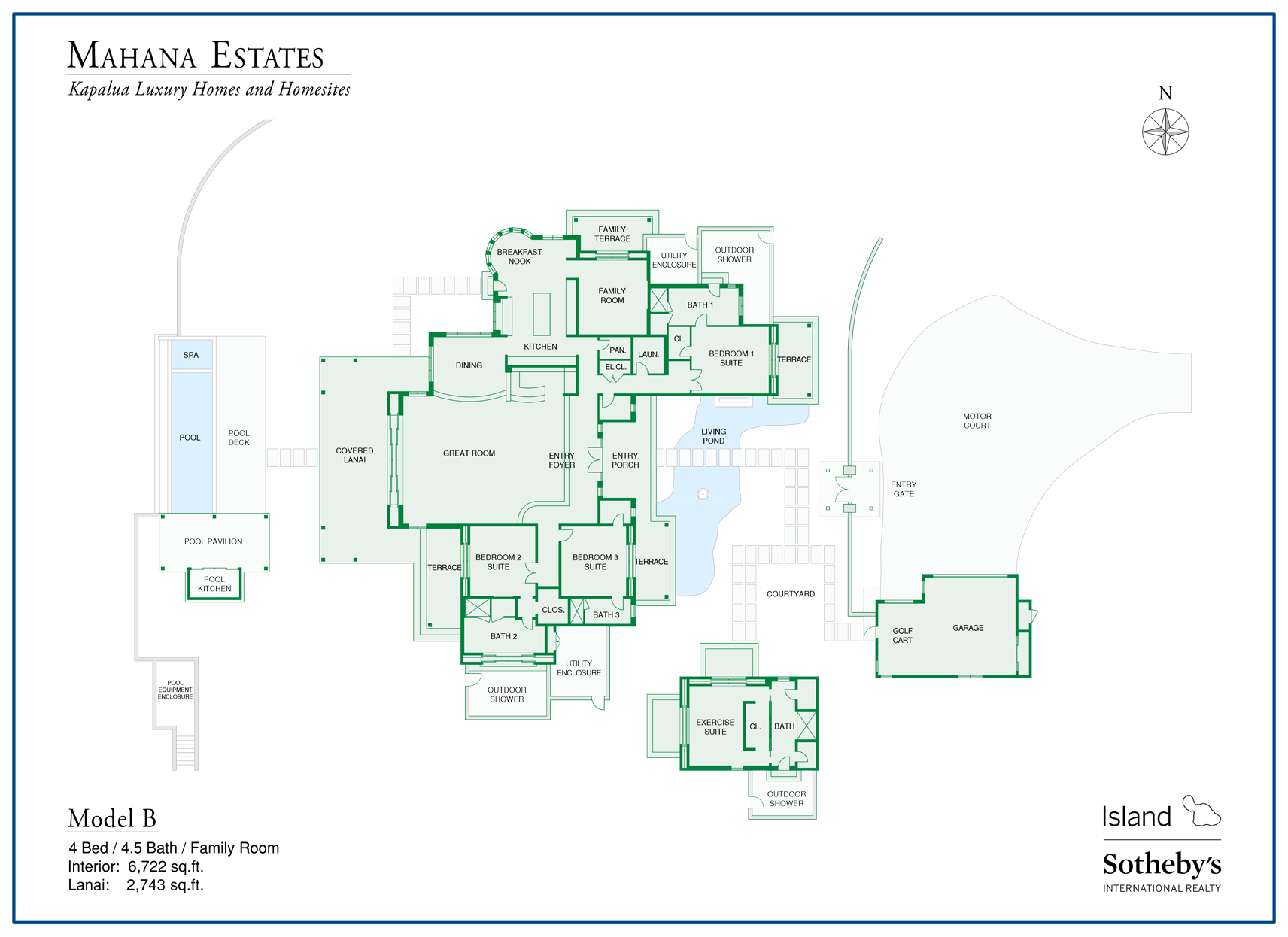 mahana estates floor plan B